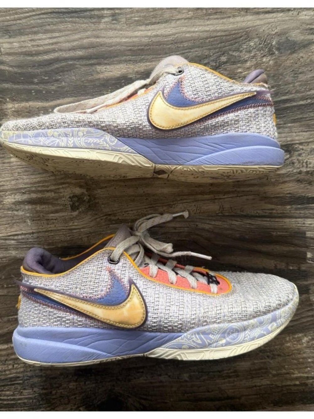 Nike Men's US 8 Purple Sneakers